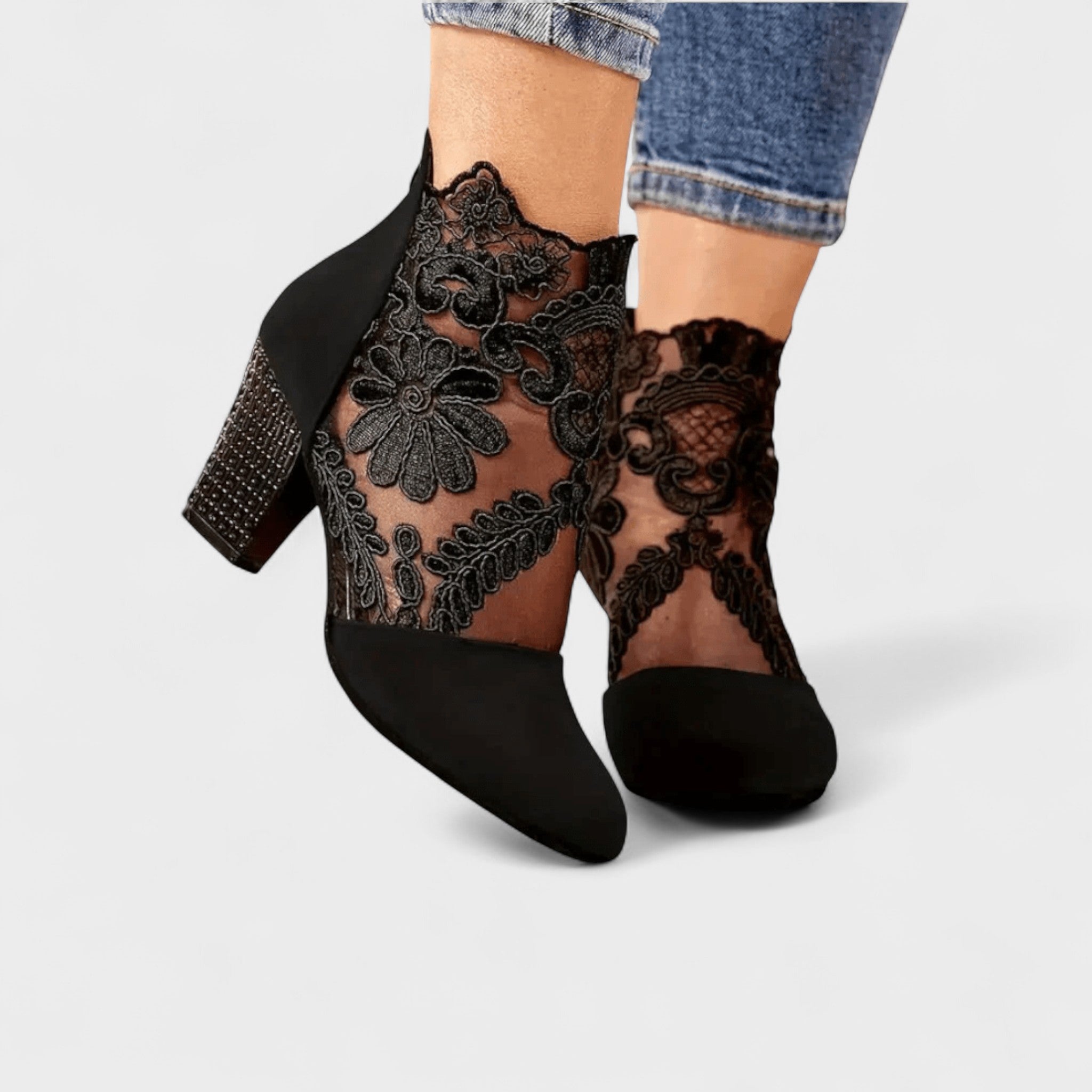 Alaine | Kukka-korkokengät