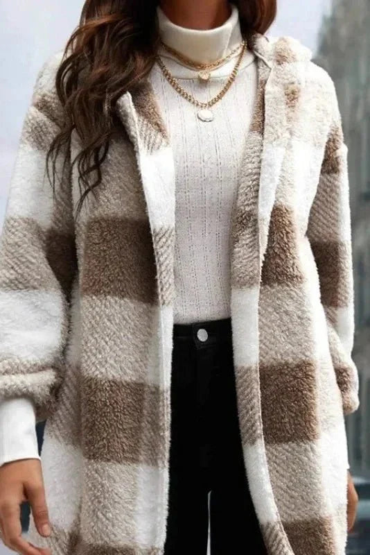 Alberte | Huppari Ruudullisella Kuosilla