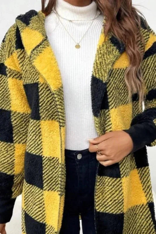 Alberte | Huppari Ruudullisella Kuosilla