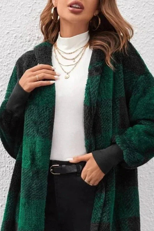 Alberte | Huppari Ruudullisella Kuosilla