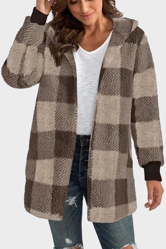 Alberte | Huppari Ruudullisella Kuosilla