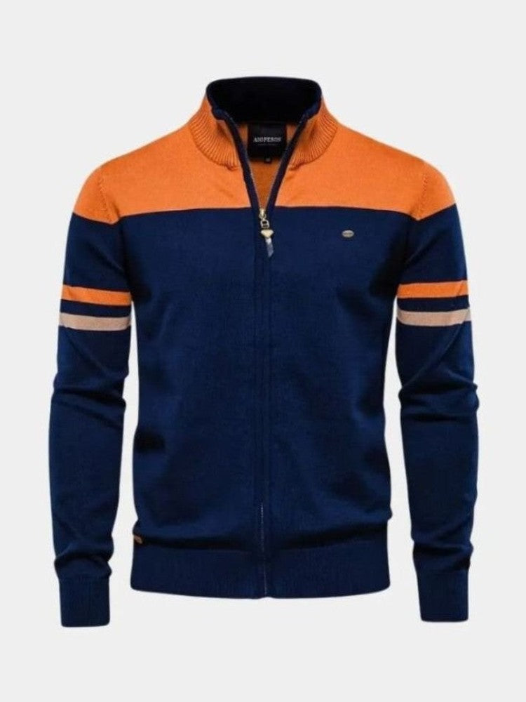 Anders™ | Neulecardigan vetoketjulla