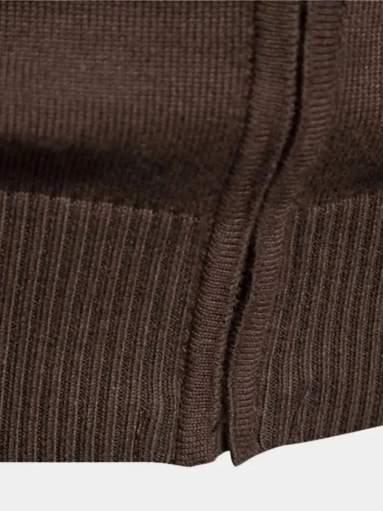 Anders™ | Neulecardigan vetoketjulla