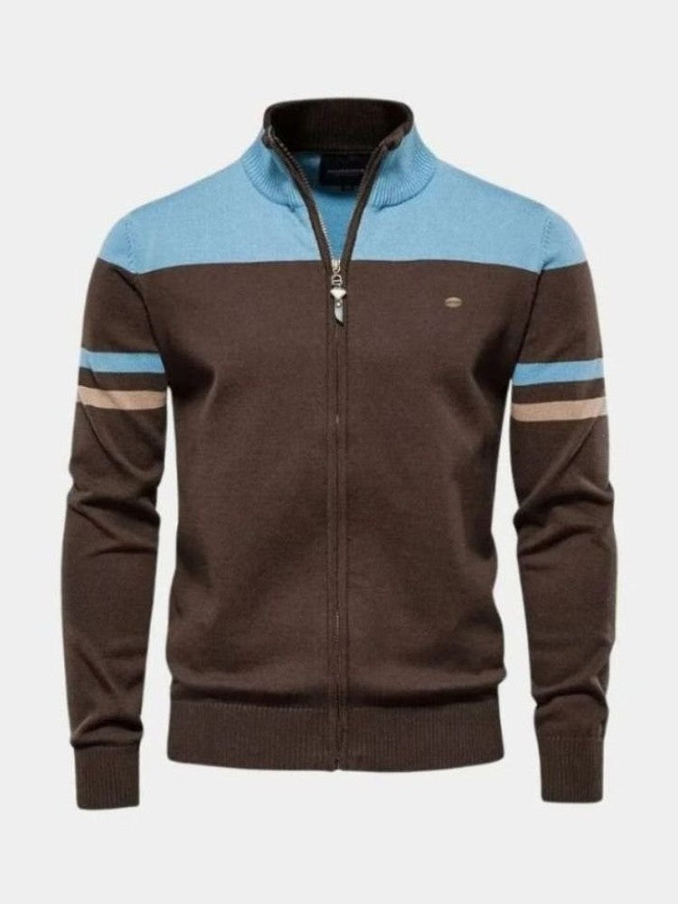 Anders™ | Neulecardigan vetoketjulla