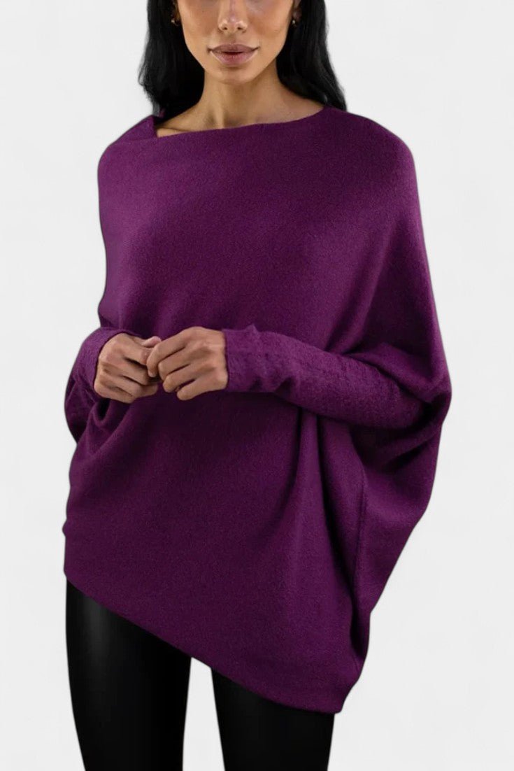 Andrea | Laskeutuvahihainen neule