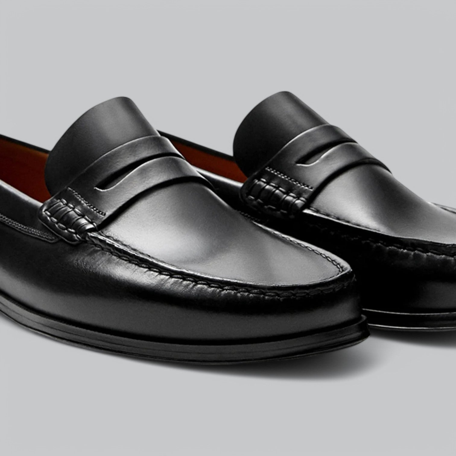 Tyylikkäät Nahka Penny Loafers