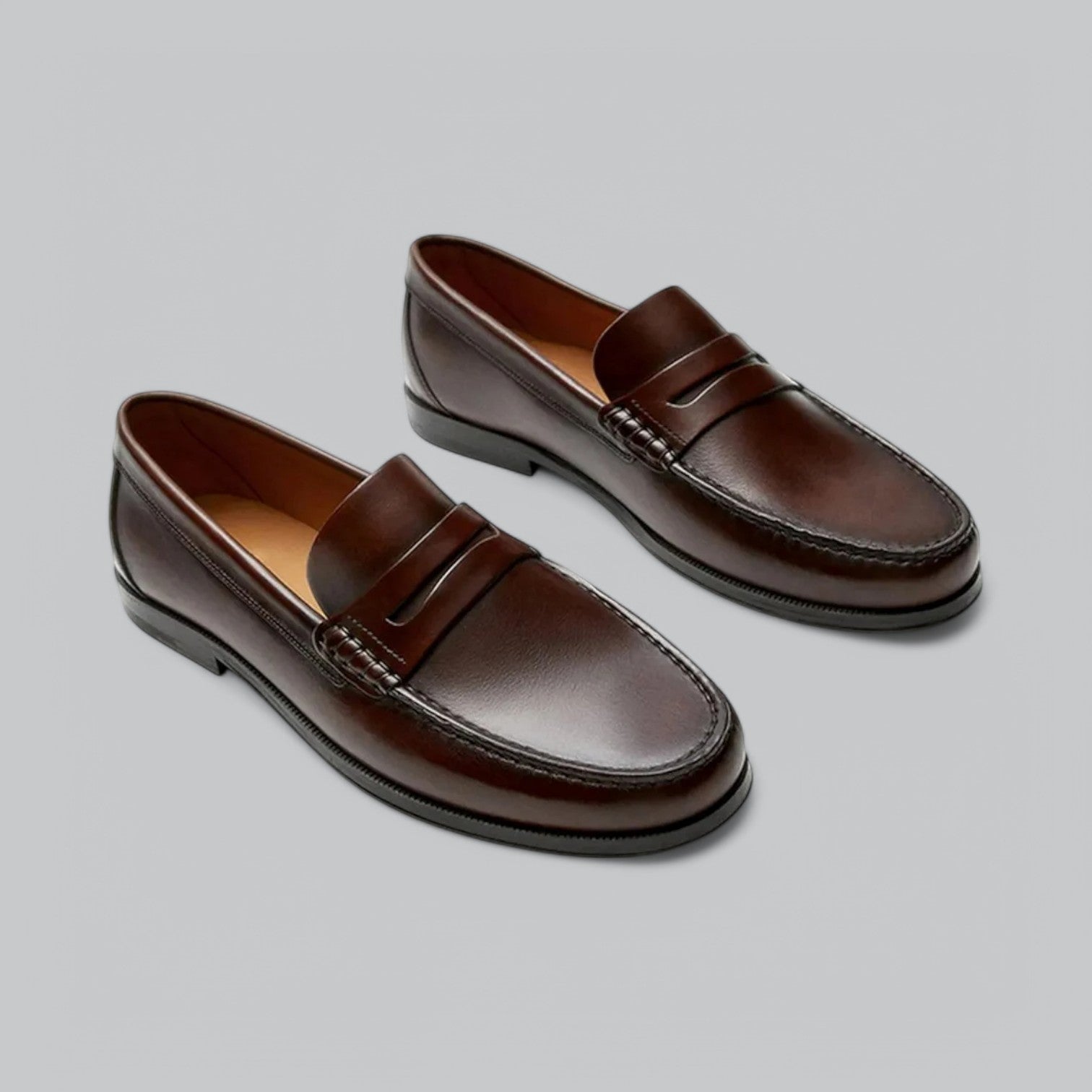 Tyylikkäät Nahka Penny Loafers
