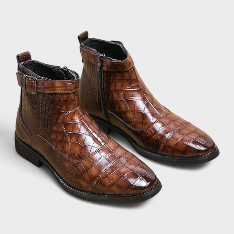 Dylan™ | Keinonahkasaappaat soljella