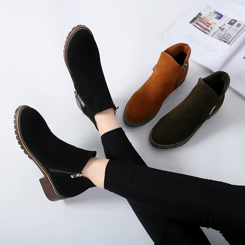 Emilia™ | Klassiset talvikengät matalalla korolla