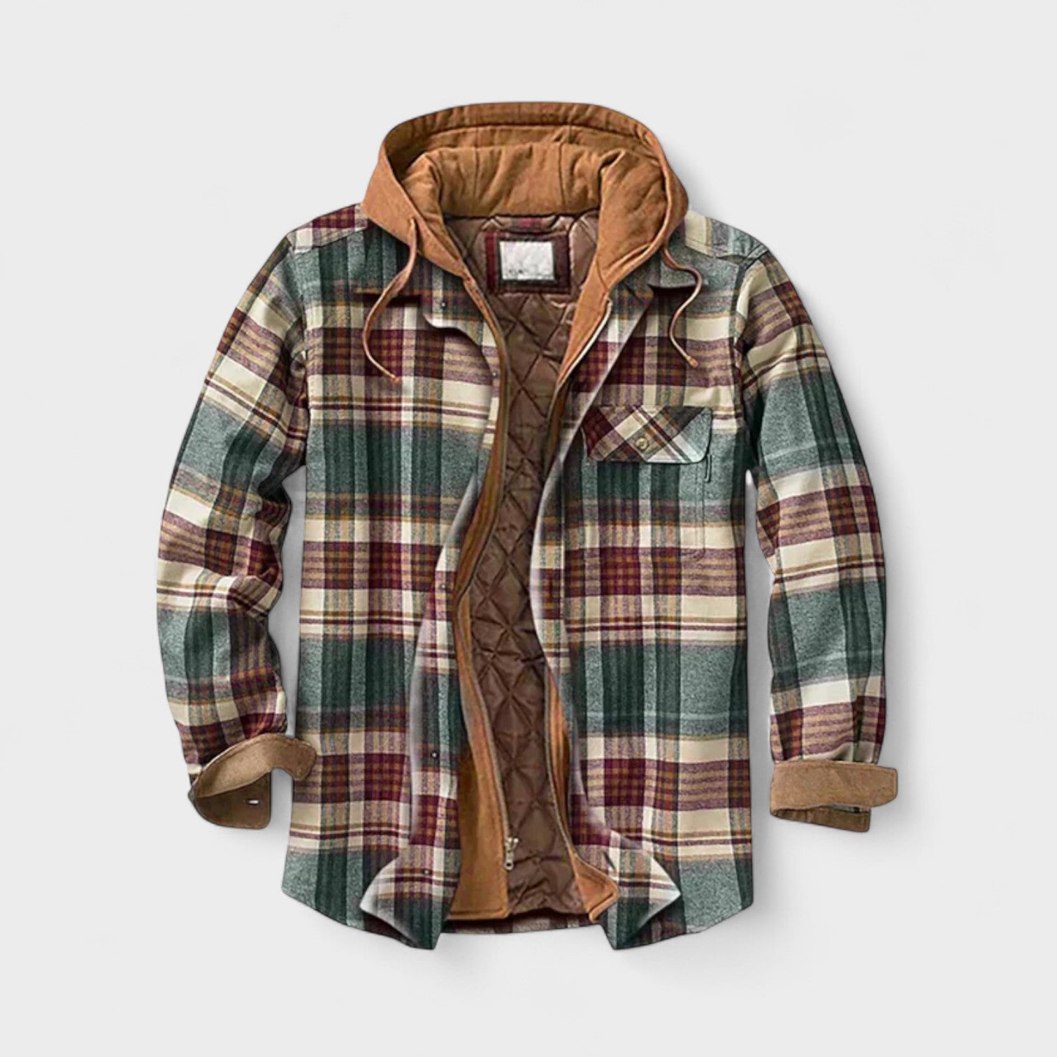 Holger™ | Vuorattu Patches-takki