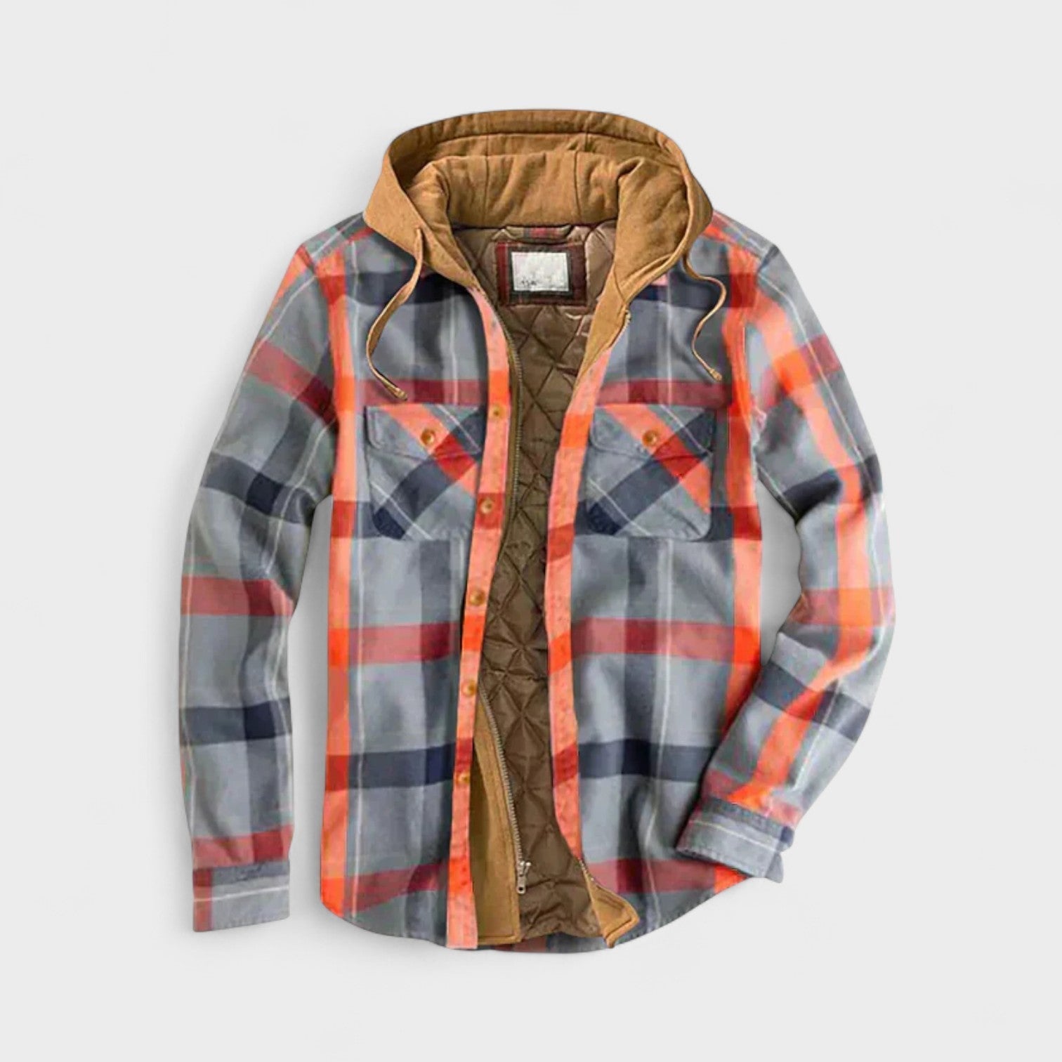 Holger™ | Vuorattu Patches-takki