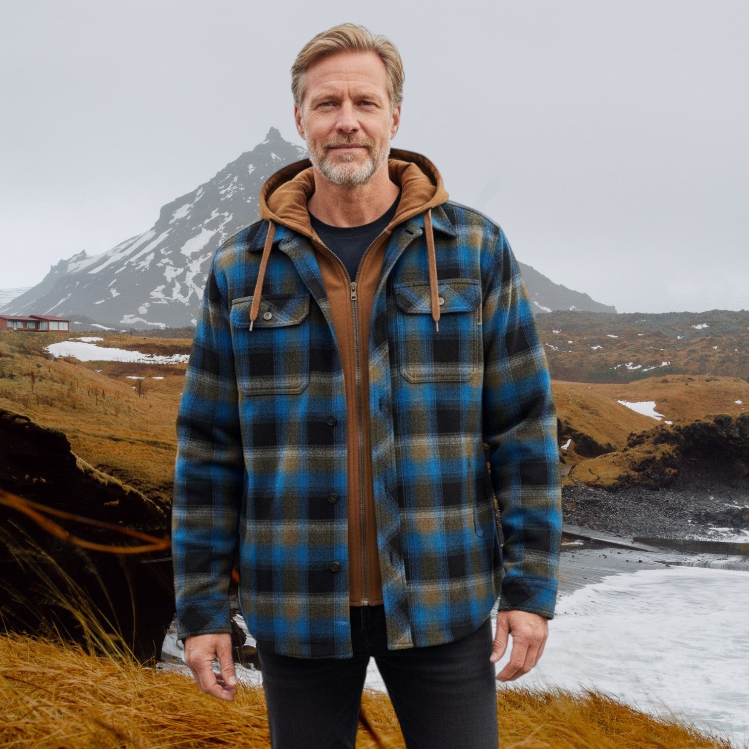 Holger™ | Vuorattu Patches-takki