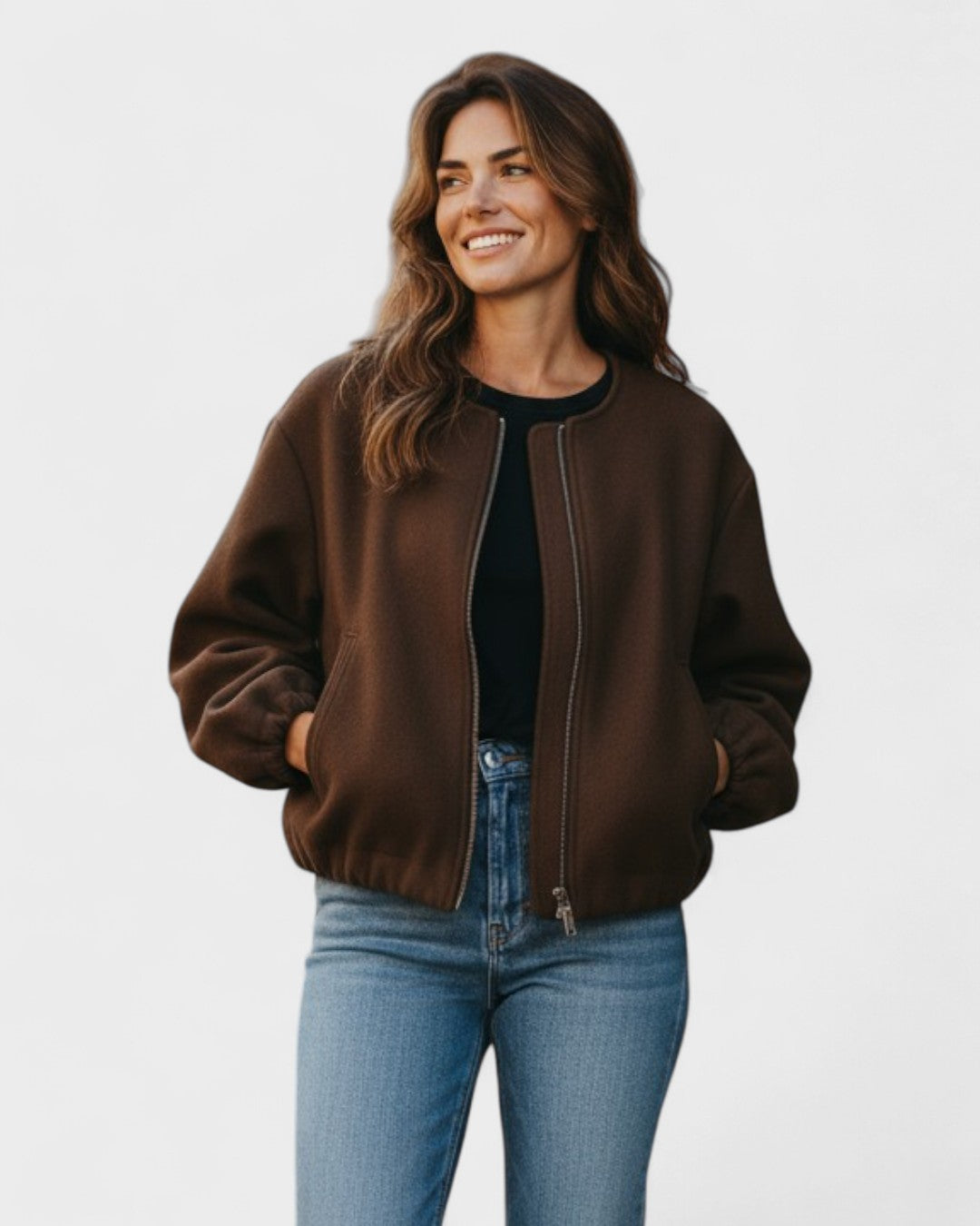 Katrine™ | Lyhyt bomber-takki