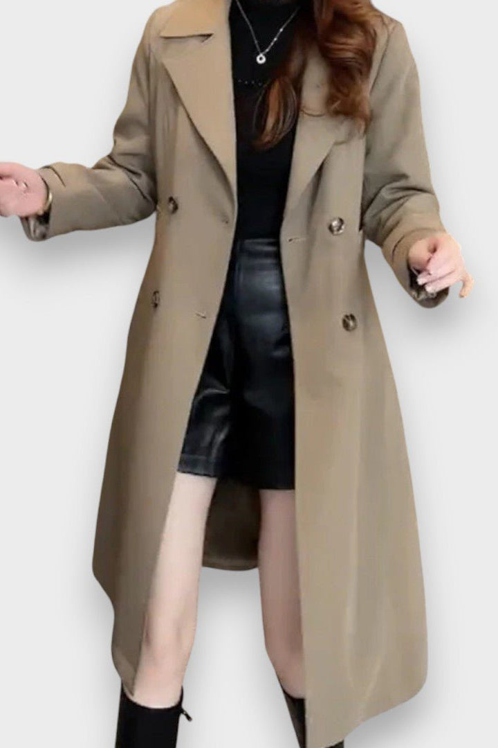 Luisa™ | Tyylikäs trenchcoat klassisella designilla