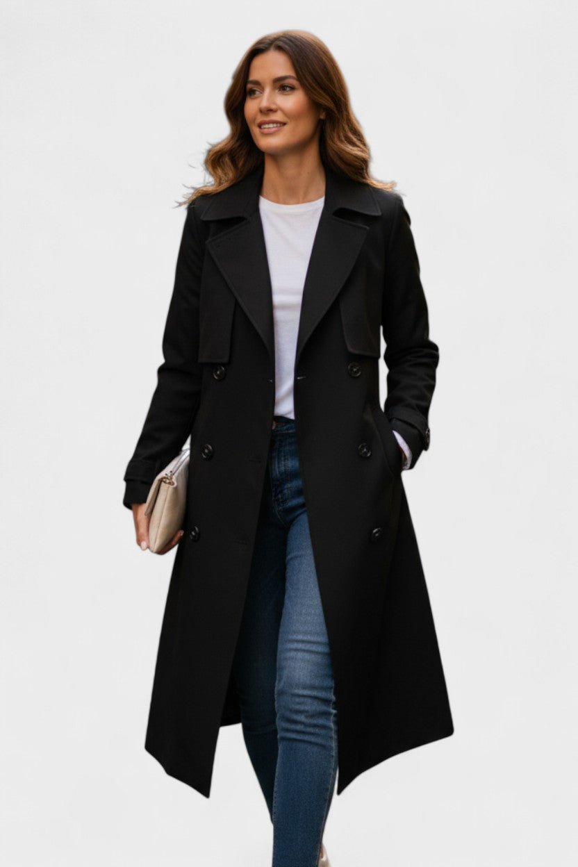 Luisa™ | Tyylikäs trenchcoat klassisella designilla