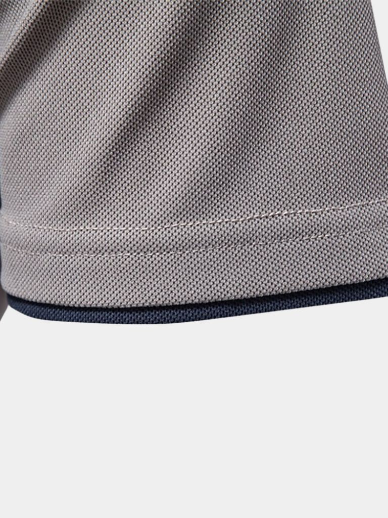 Niels™ | Polo Stribet Savanna