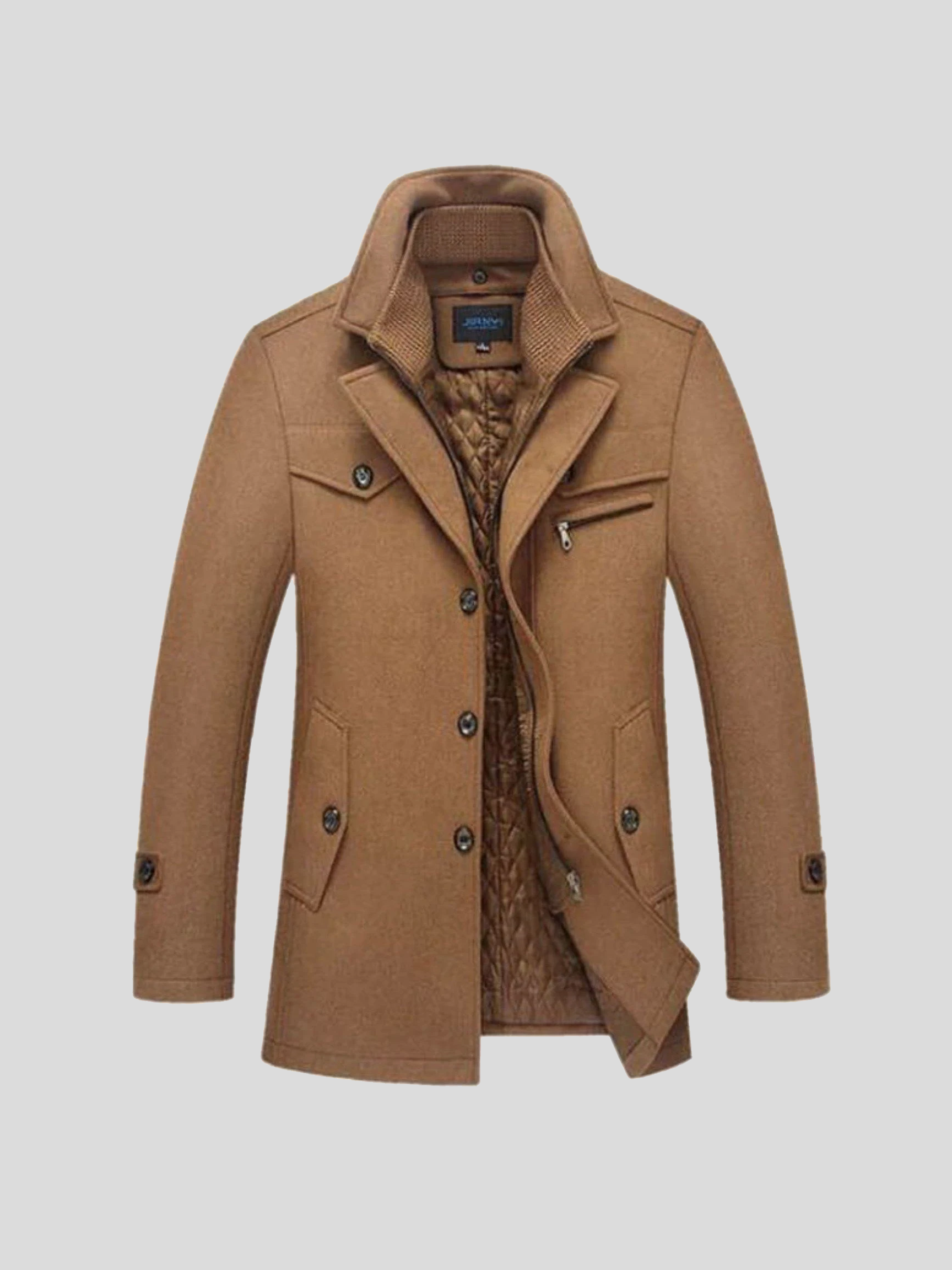 Nikolaj™ | Klassinen villakangastakki