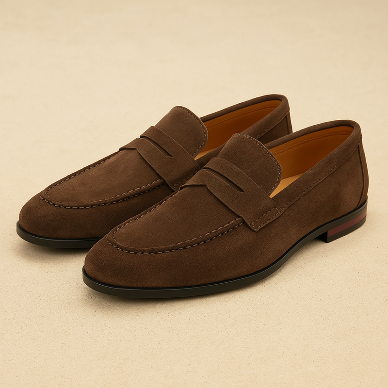 Vanha Raha Nubuck Penny Loaferit