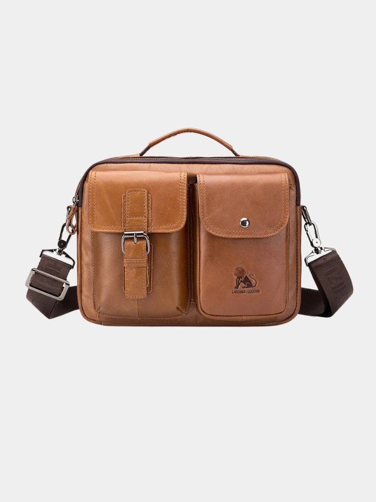 Oliver™ | Retro Suorakulmainen Olkalaukku