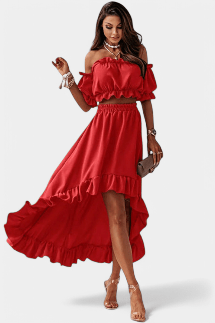 Olivia | Off-shoulder-yhdistelmä