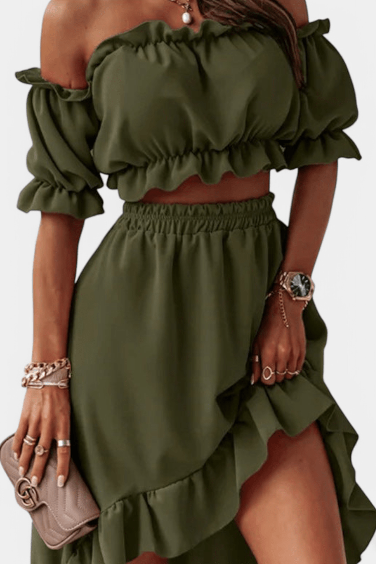 Olivia | Off-shoulder-yhdistelmä