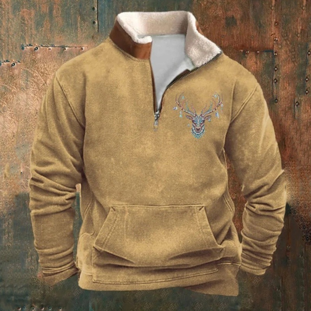 Pierre™ | Tyylikäs Vetoketjuhuppari