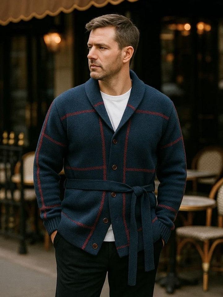 Rom™ | Neuletakki vyöllä