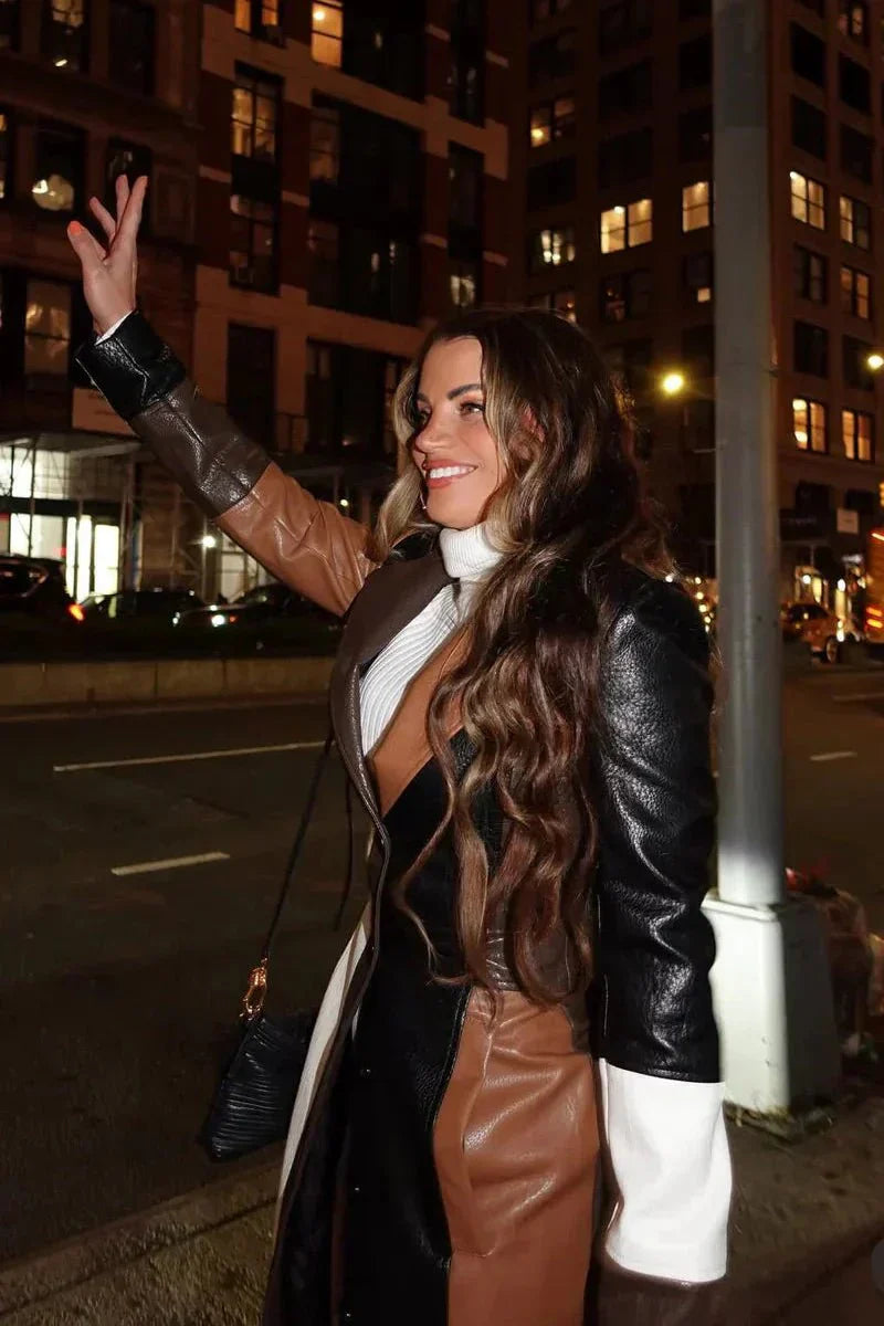 Solveig | Trenchcoat Patchworkissa