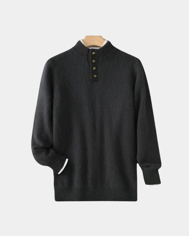 Valdemar™ | Neuletakki vyöllä