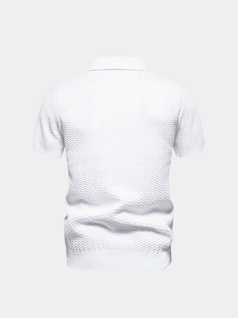 Viktor™ | Slim Classic Polo with Zipper Collar