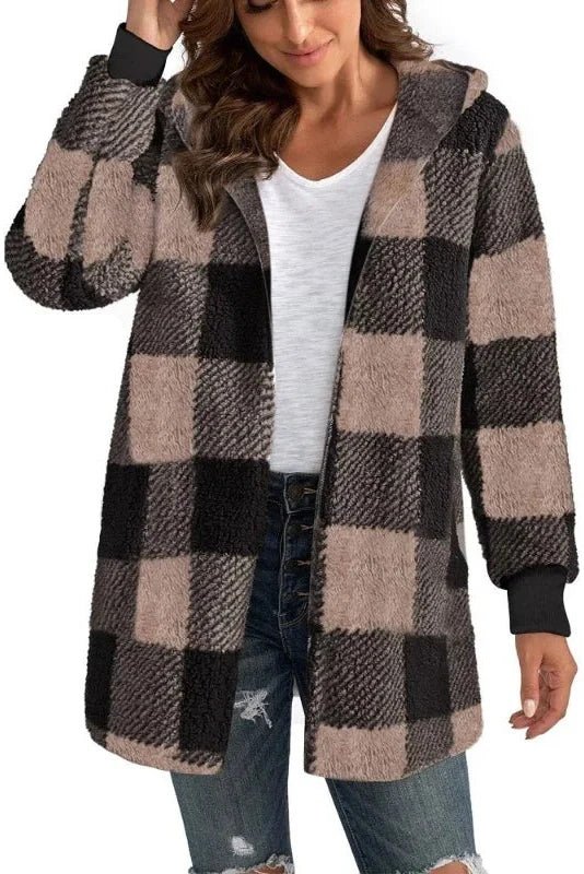 Alberte | Huppari Ruudullisella Kuosilla