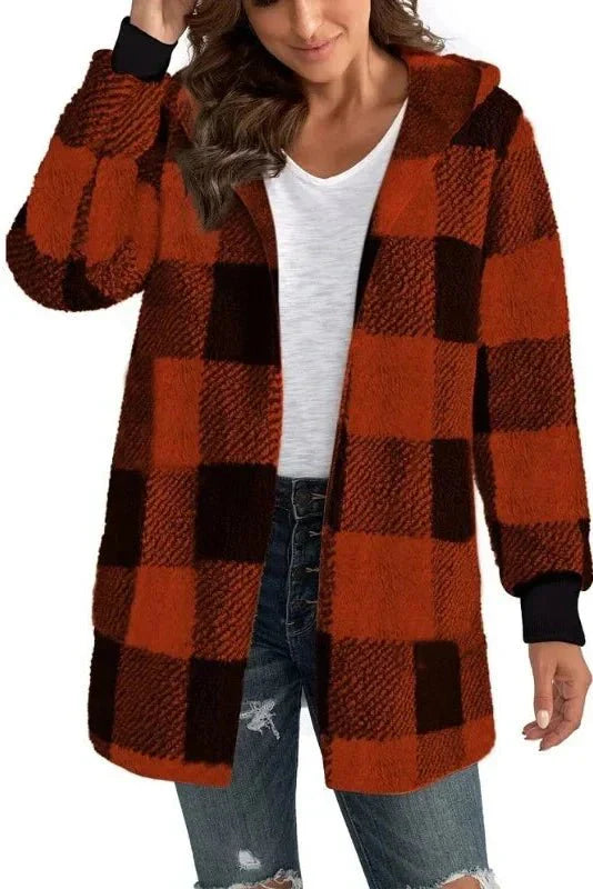 Alberte | Huppari Ruudullisella Kuosilla