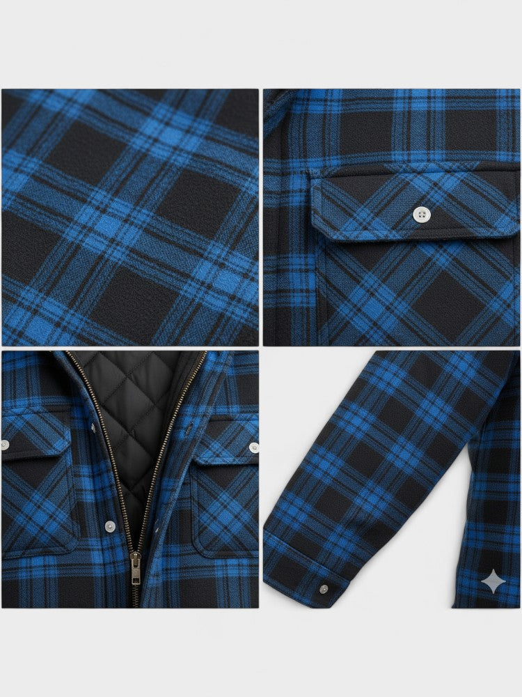 Asger™ | Miesten Lämmin Takki Premium Villasekoitteesta