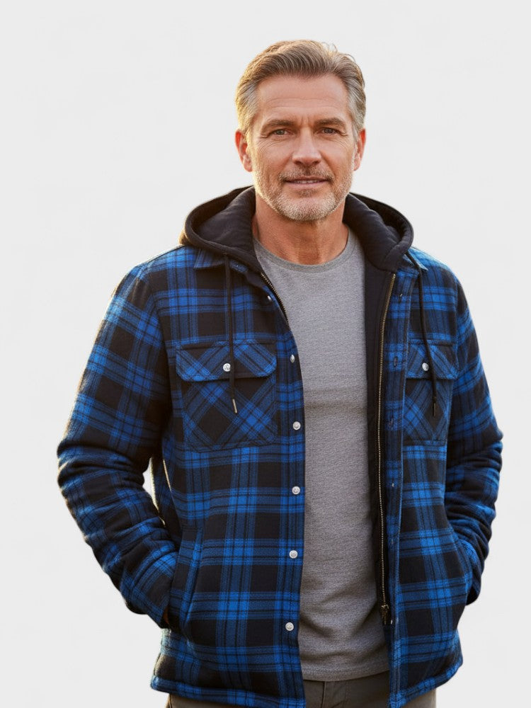 Asger™ | Miesten Lämmin Takki Premium Villasekoitteesta