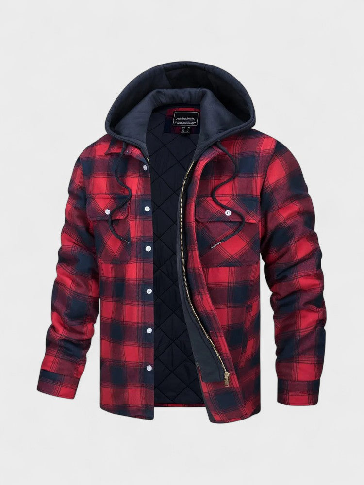 Asger™ | Miesten Lämmin Takki Premium Villasekoitteesta