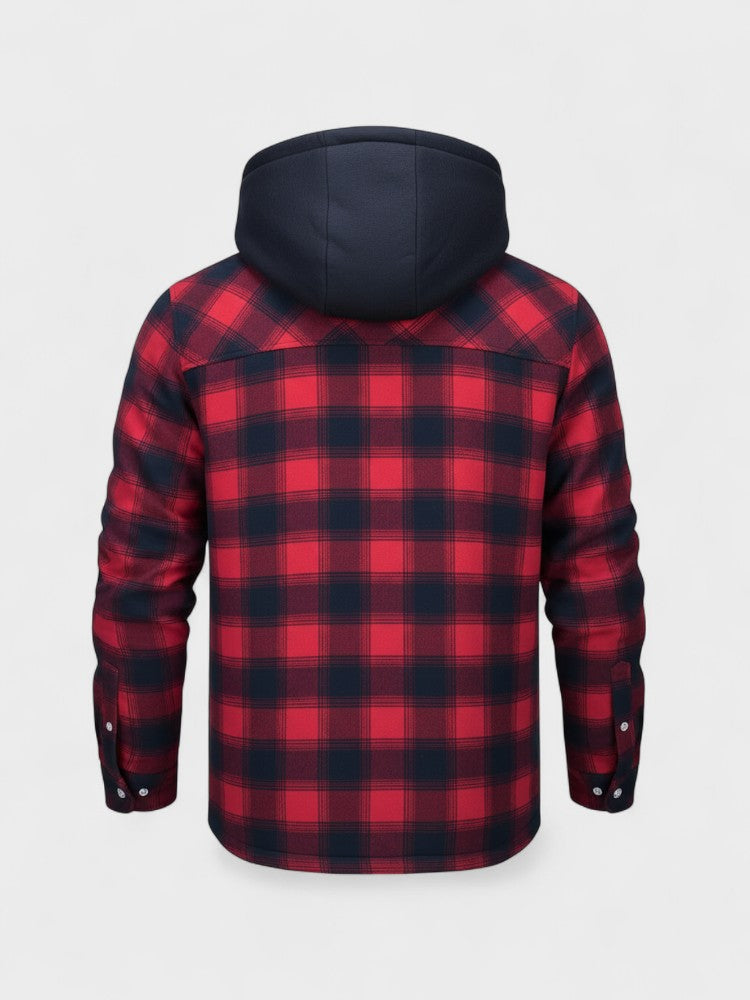 Asger™ | Miesten Lämmin Takki Premium Villasekoitteesta