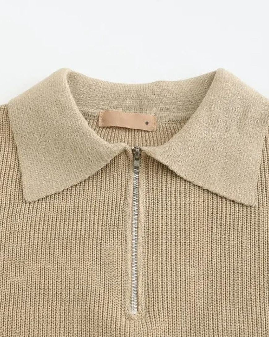 David™ | Vetoketjullinen Poolopaita