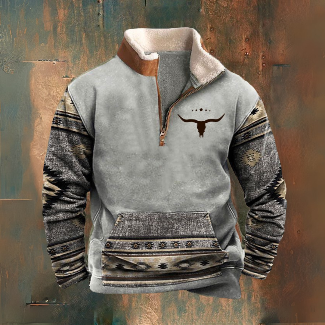 Dorian™ | Tyylikäs Puolivetoketjullinen Neule