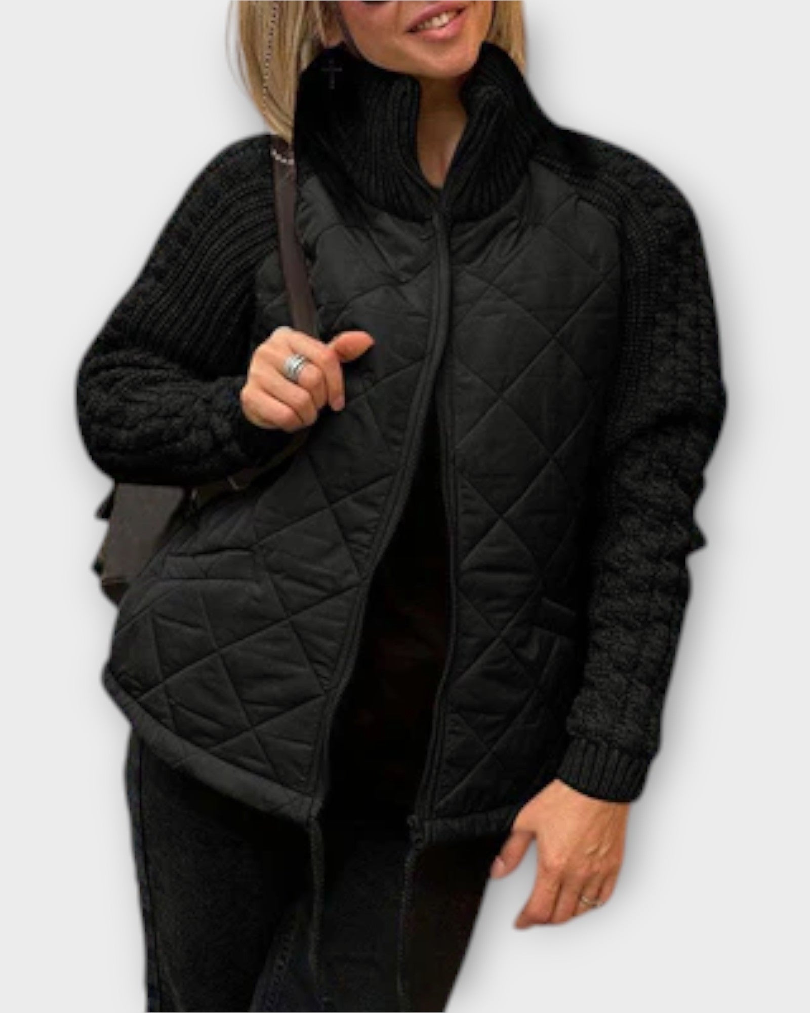 Elin | Korkeakauluksinen takki