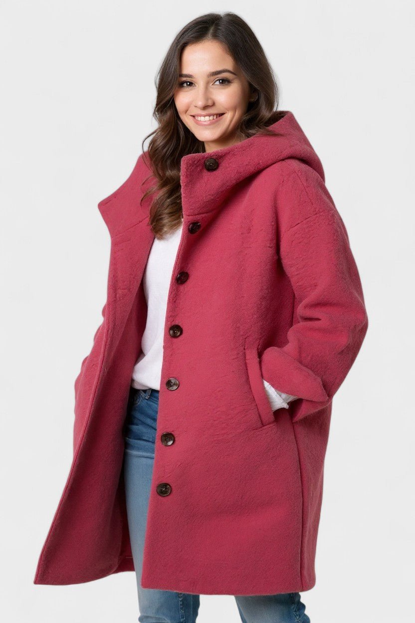 Freja™ | Tyylikäs keskipitkä takki