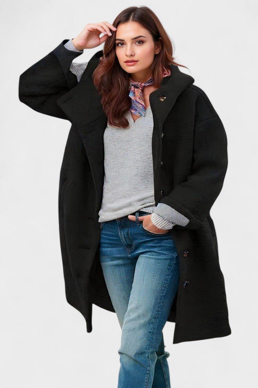 Freja™ | Tyylikäs keskipitkä takki