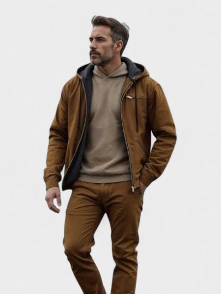 Gaspard™ | Tyylikäs Huppari Vetoketjulla