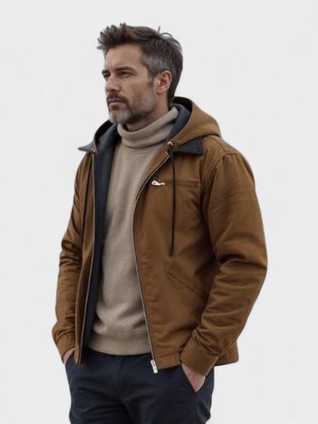 Gaspard™ | Tyylikäs Huppari Vetoketjulla