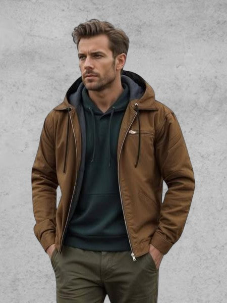 Gaspard™ | Tyylikäs Huppari Vetoketjulla