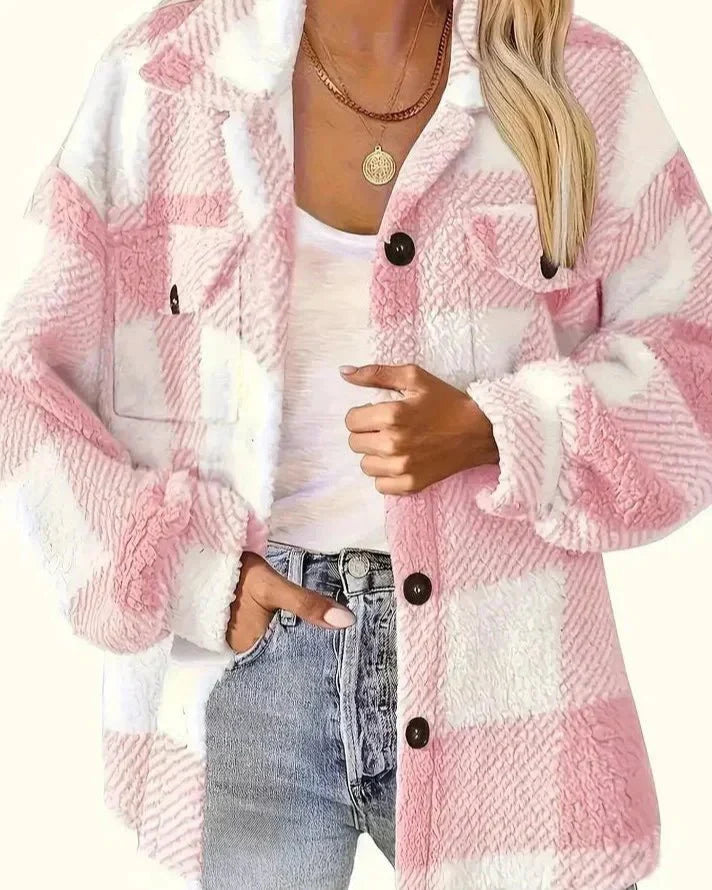 Gitte | Tyylikäs fleece-takki