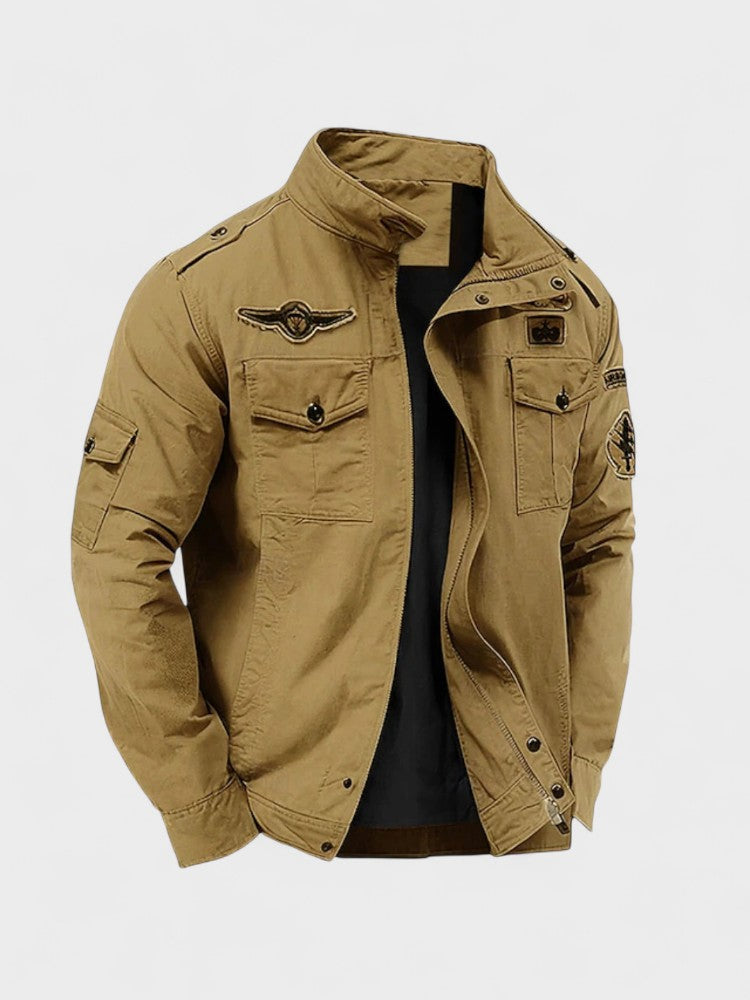 Holger™ | Tuulenpitävä Sotilasjakku