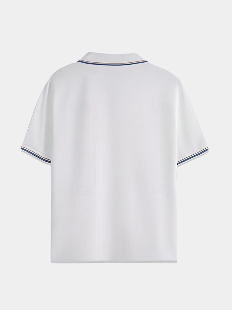 Jesper™ | Polo V-kaula Noir