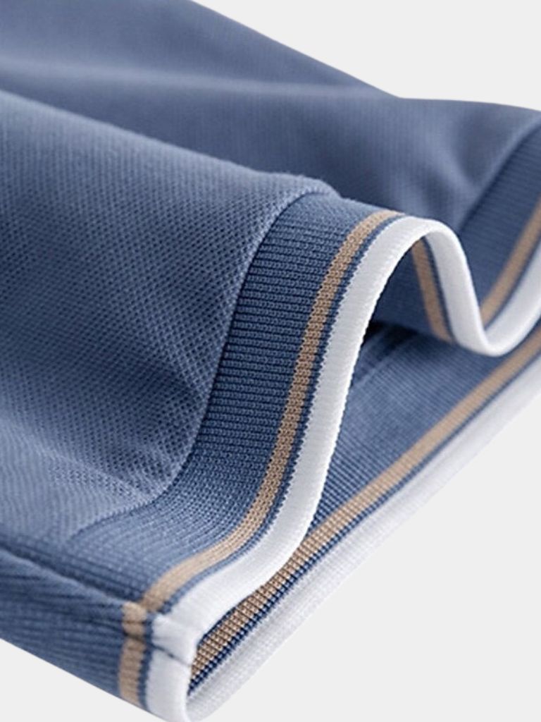 Jesper™ | Polo V-kaula Noir