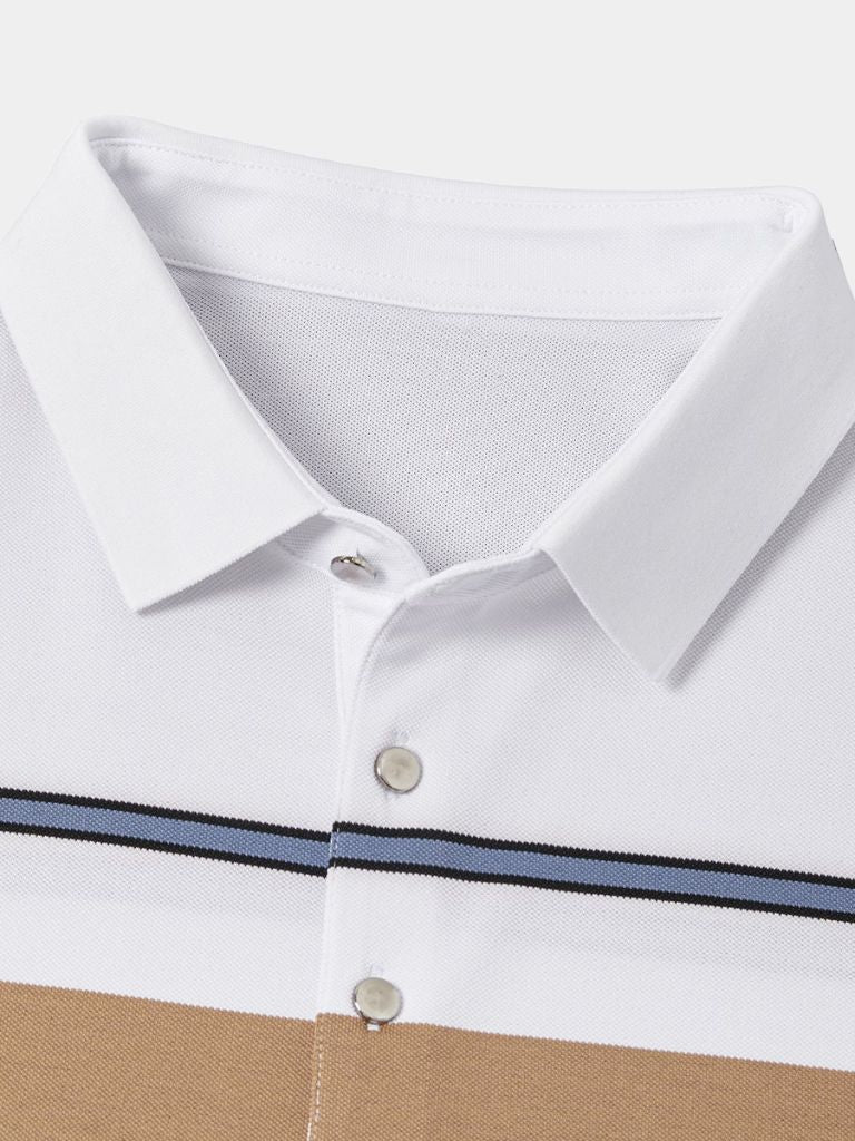 Kasper™ | Auringonlasku Raidallinen Polo