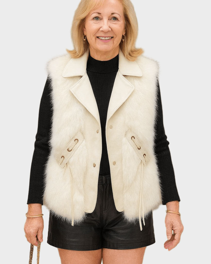 Katrine | Tyylikäs nahkatakki